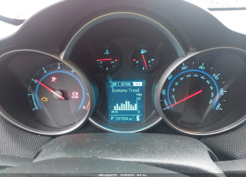 2014 CHEVROLET CRUZE ECO AUTO VIN: 1G1PH5SB8E7263881