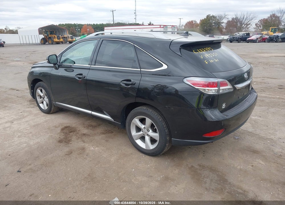 2013 LEXUS RX 350 VIN: 2T2BK1BA7DC193351
