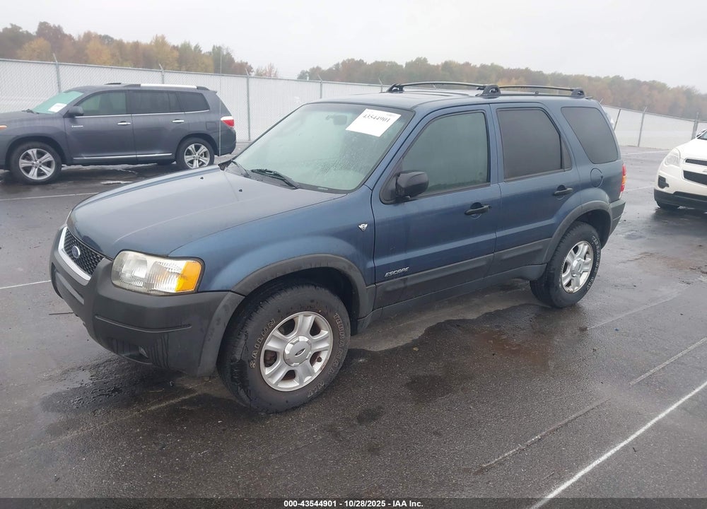 2001 FORD ESCAPE XLT VIN: 1FMYU04101KA95204