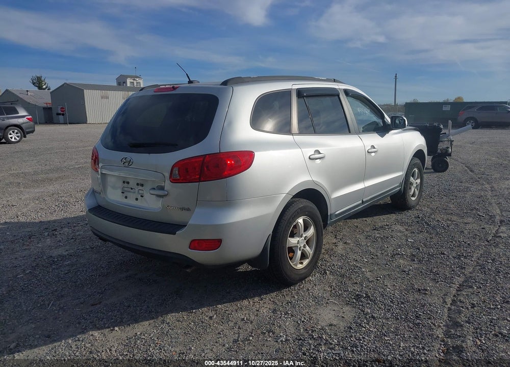 2008 HYUNDAI SANTA FE GLS VIN: 5NMSG13D58H196067