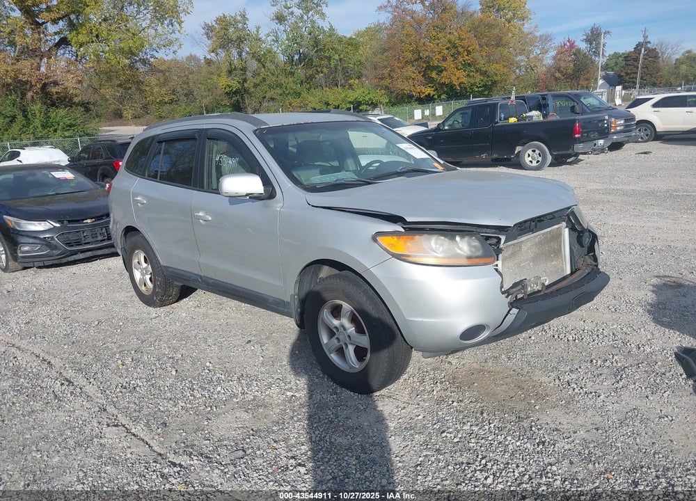 2008 HYUNDAI SANTA FE GLS VIN: 5NMSG13D58H196067