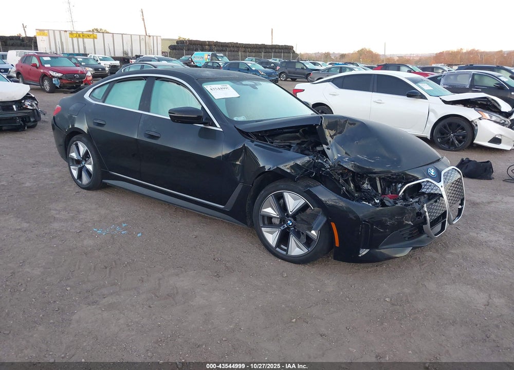 2025 BMW I4 GRAN COUPE XDRIVE40 VIN: WBY43HD08SFU04129