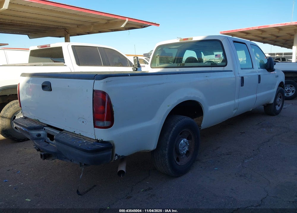 2007 FORD F-250 VIN: 1FTSW20517EA26215