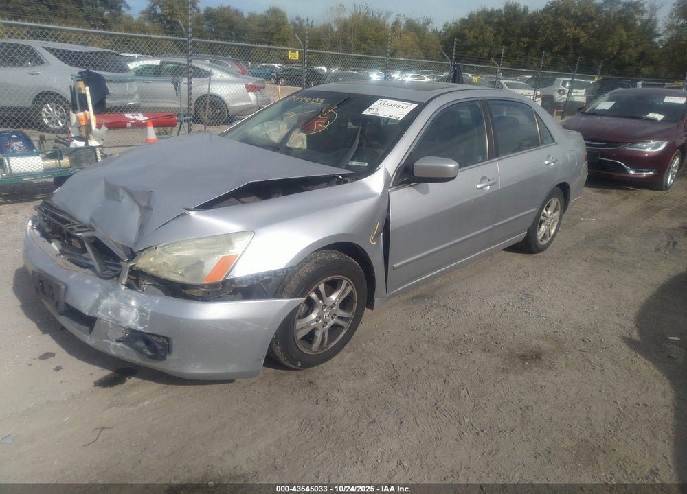 2006 HONDA ACCORD 2.4 EX VIN: 1HGCM56706A064224