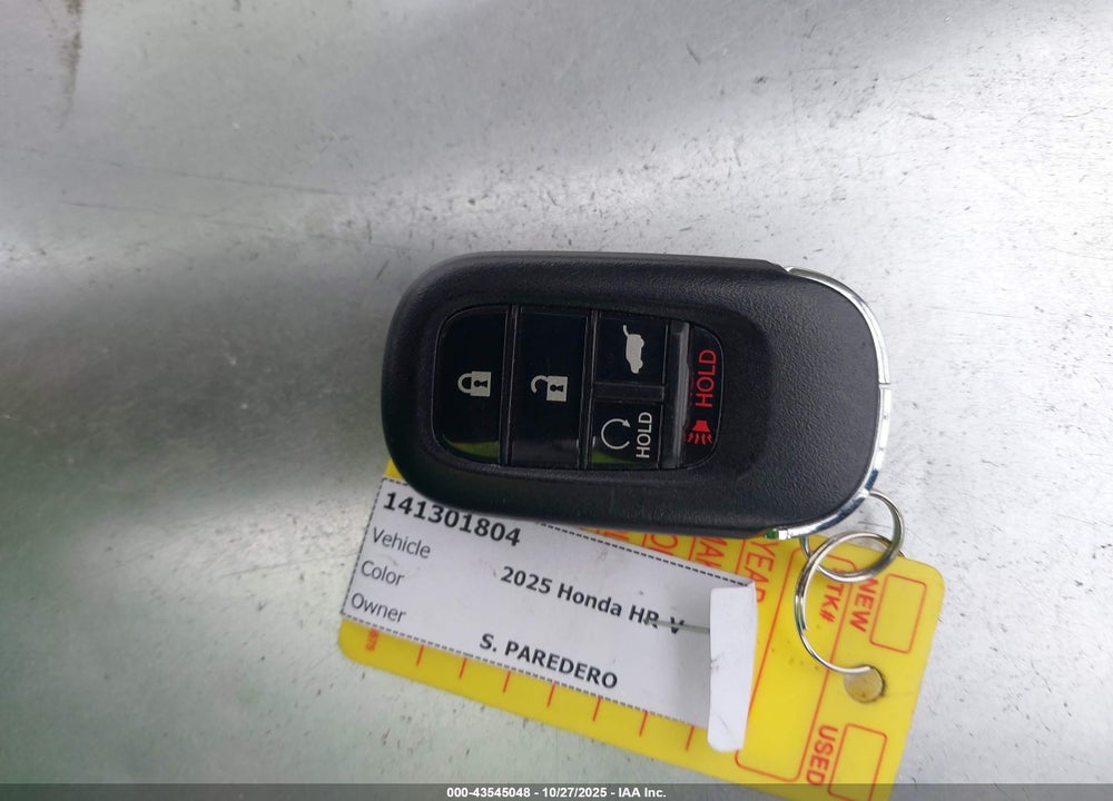 2025 HONDA HR-V AWD SPORT VIN: 3CZRZ2H5XSM766305
