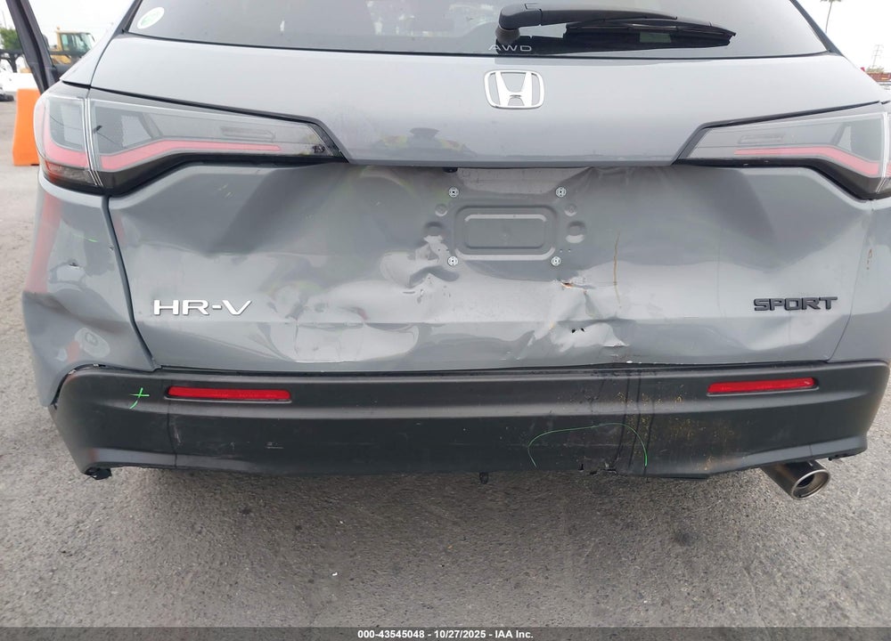 2025 HONDA HR-V AWD SPORT VIN: 3CZRZ2H5XSM766305