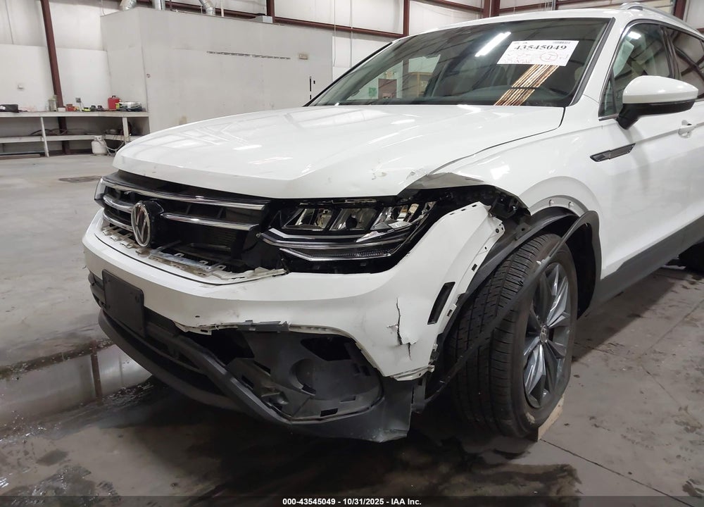 2022 VOLKSWAGEN TIGUAN 2.0T SE VIN: 3VV2B7AX8NM077583