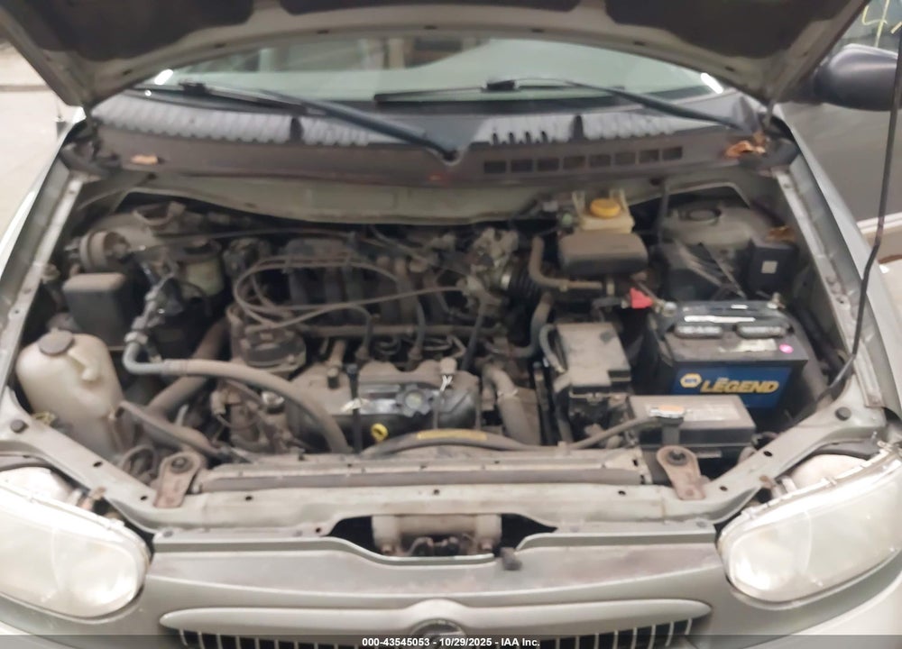2000 MERCURY VILLAGER ESTATE VIN: 4M2XV14TXYDJ11051