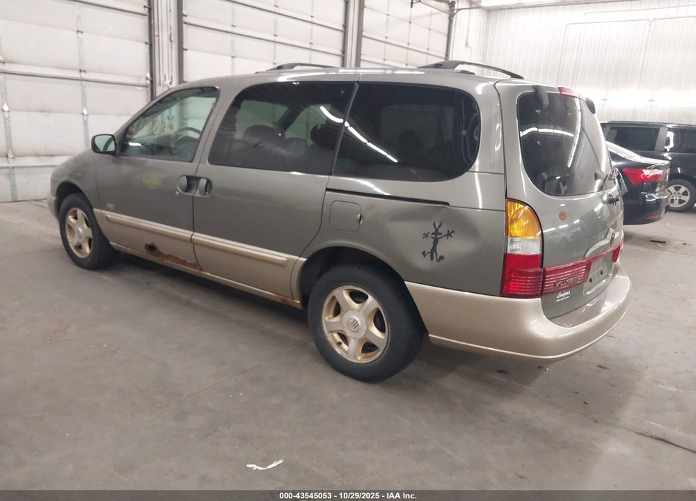 2000 MERCURY VILLAGER ESTATE VIN: 4M2XV14TXYDJ11051