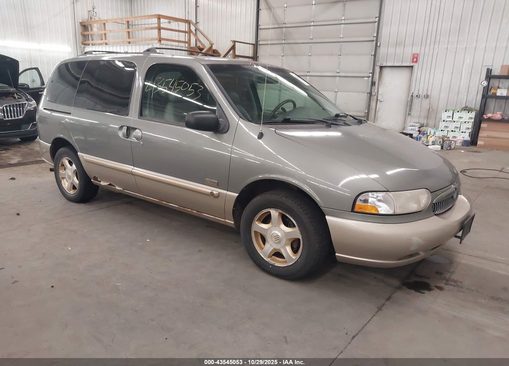 2000 MERCURY VILLAGER ESTATE VIN: 4M2XV14TXYDJ11051