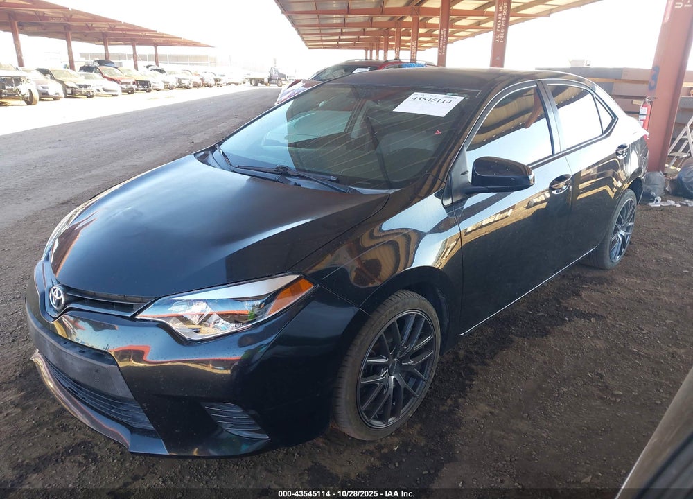 2016 TOYOTA COROLLA LE VIN: 2T1BURHE8GC721300