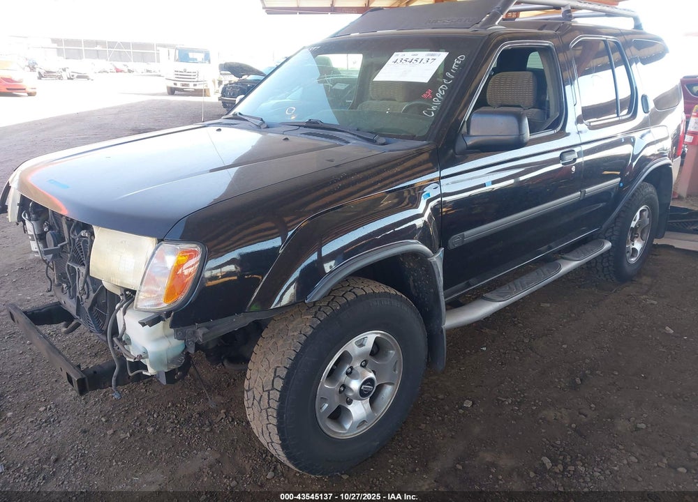2000 NISSAN XTERRA SE/XE VIN: 5N1ED28Y1YC595656