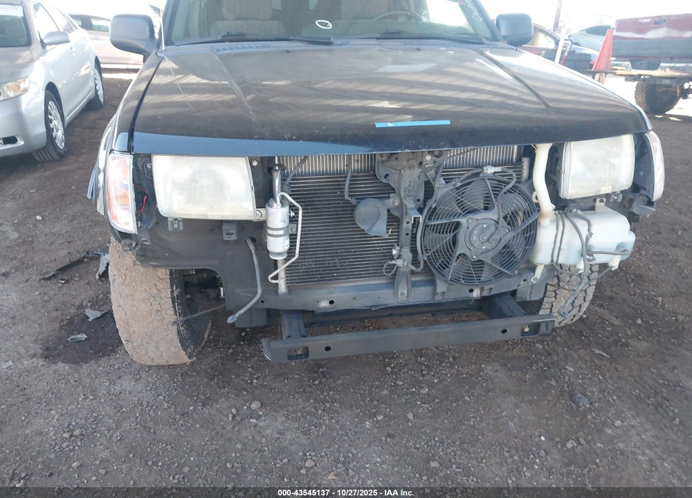 2000 NISSAN XTERRA SE/XE VIN: 5N1ED28Y1YC595656