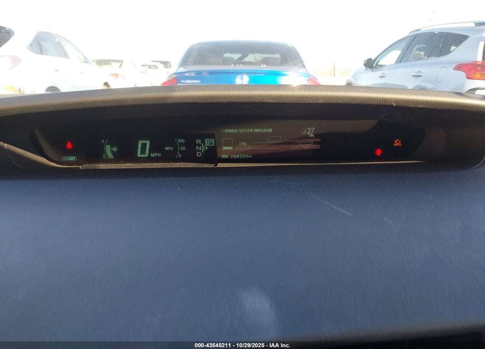 2011 TOYOTA PRIUS TWO VIN: JTDKN3DU5B1475133