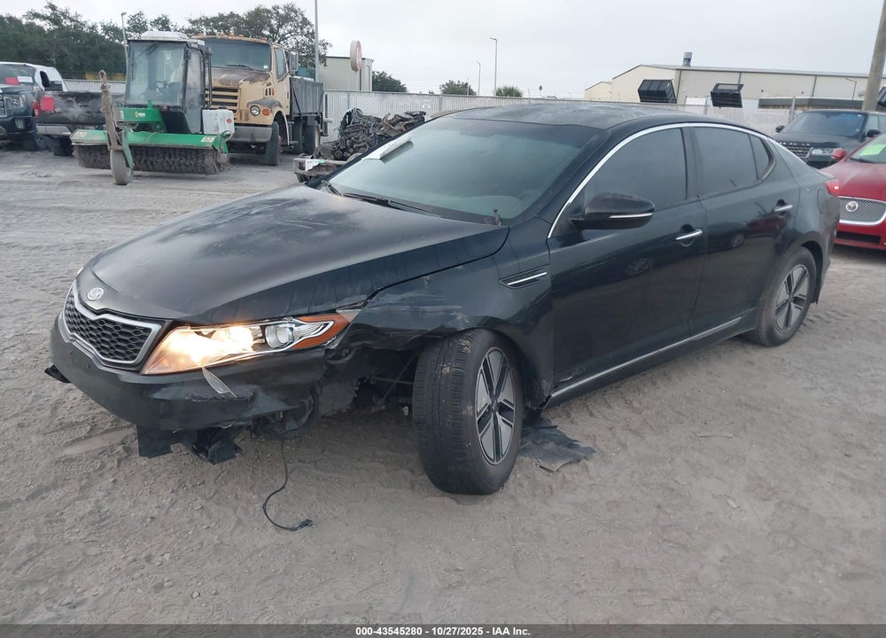 2012 KIA OPTIMA HYBRID VIN: KNAGM4AD6C5012105