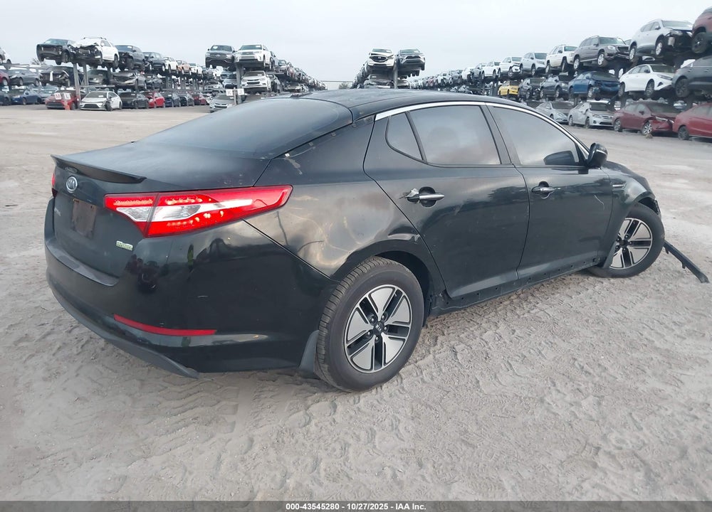 2012 KIA OPTIMA HYBRID VIN: KNAGM4AD6C5012105