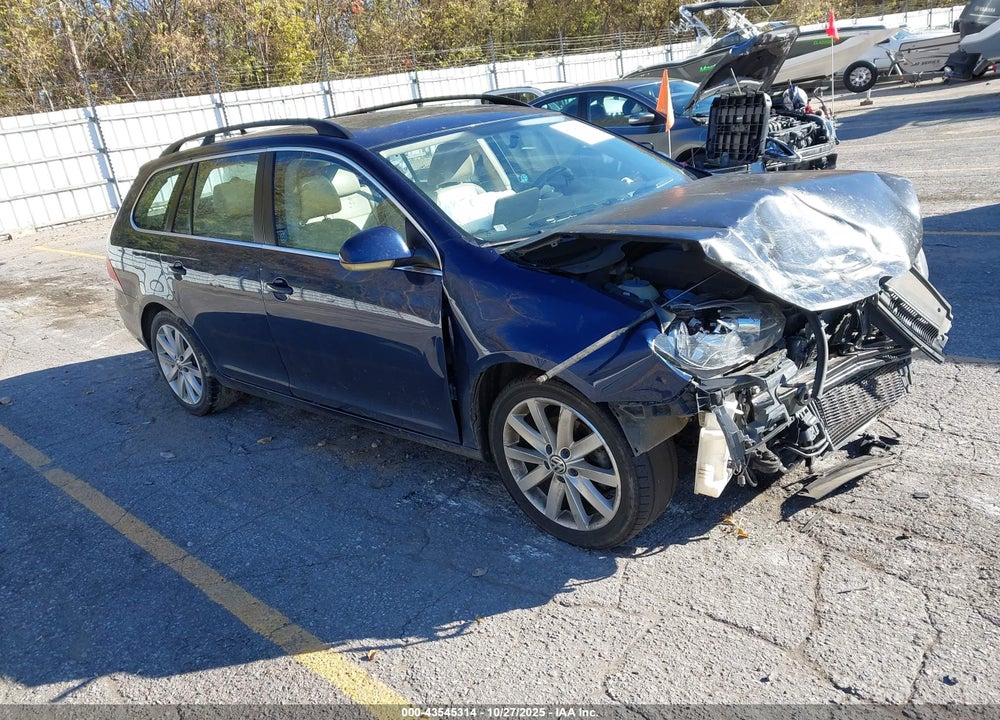 2012 VOLKSWAGEN JETTA SPORTWAGEN 2.5L SE VIN: 3VWPX7AJ9CM618460