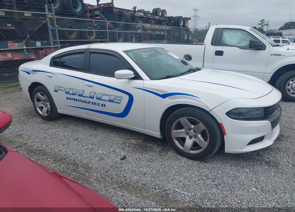 2019 DODGE CHARGER POLICE RWD VIN: 2C3CDXAT6KH688754