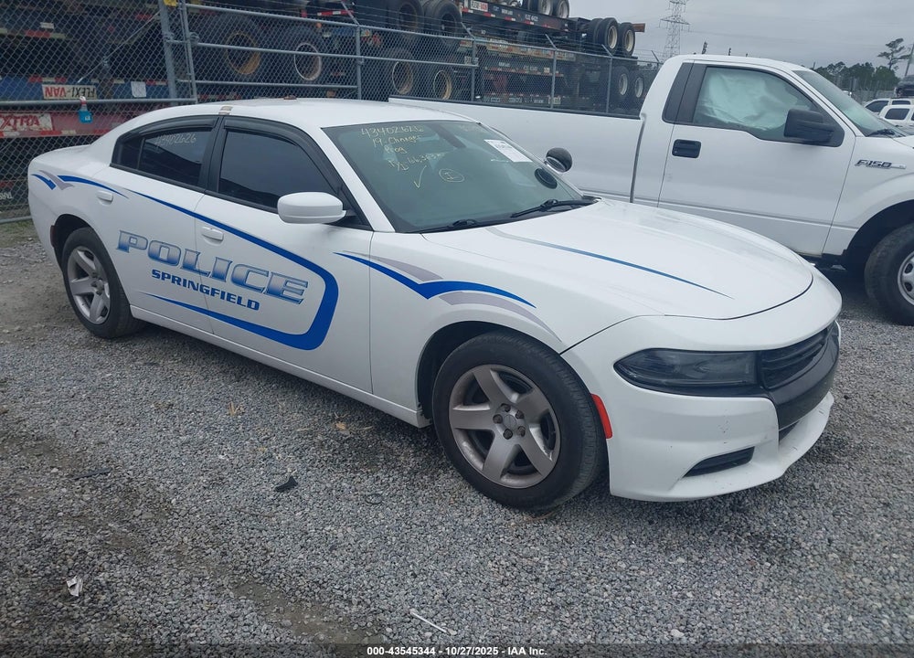 2019 DODGE CHARGER POLICE RWD VIN: 2C3CDXAT6KH688754