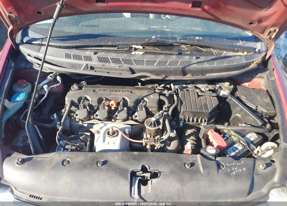 2010 HONDA CIVIC LX VIN: 2HGFA1F56AH587495