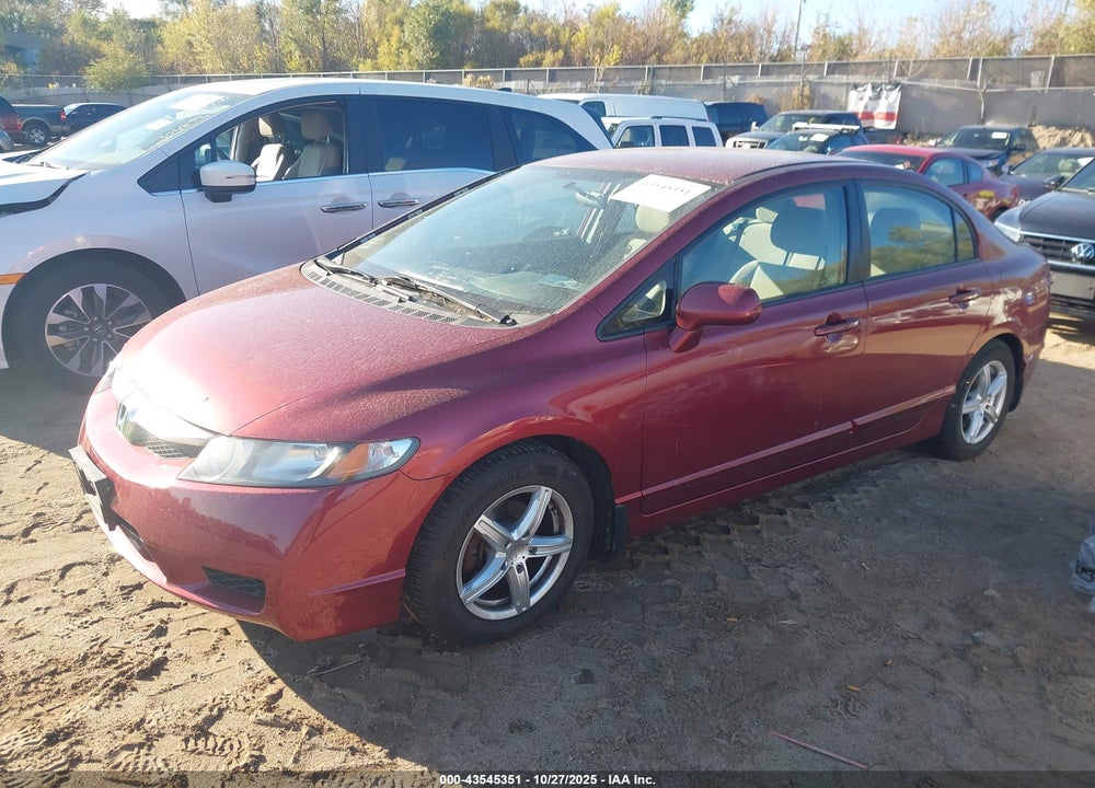 2010 HONDA CIVIC LX VIN: 2HGFA1F56AH587495