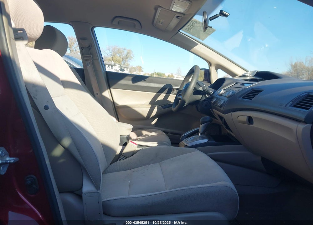 2010 HONDA CIVIC LX VIN: 2HGFA1F56AH587495