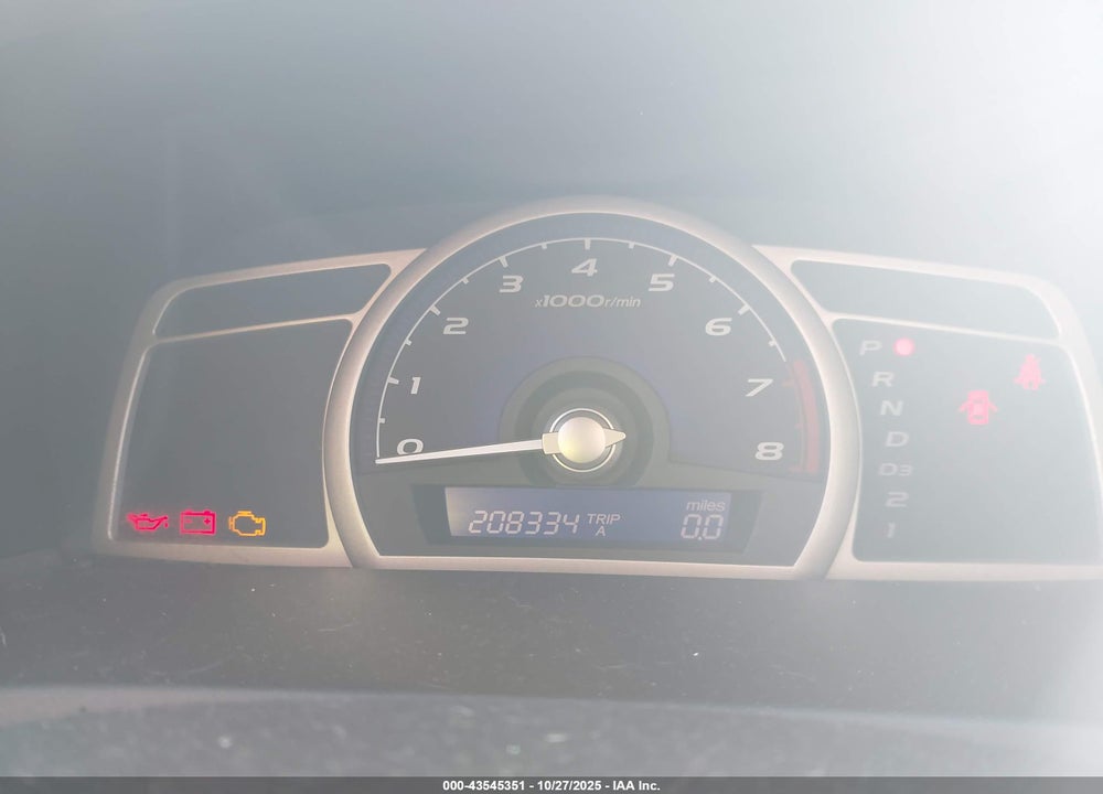 2010 HONDA CIVIC LX VIN: 2HGFA1F56AH587495