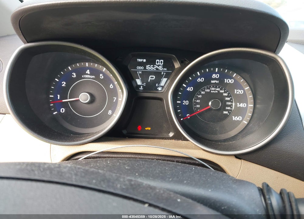 2013 HYUNDAI ELANTRA GLS VIN: 5NPDH4AE8DH293201