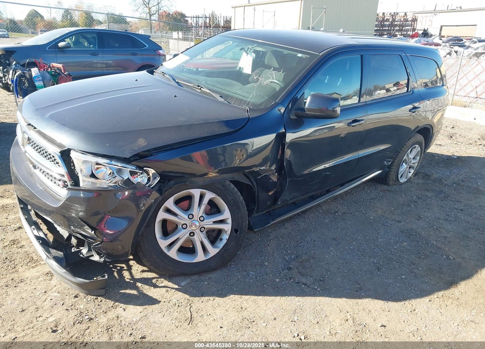 2013 DODGE DURANGO SXT VIN: 1C4RDJAG3DC686083