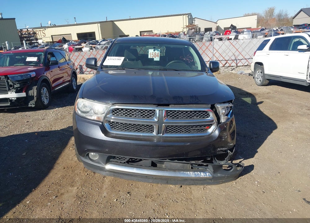 2013 DODGE DURANGO SXT VIN: 1C4RDJAG3DC686083