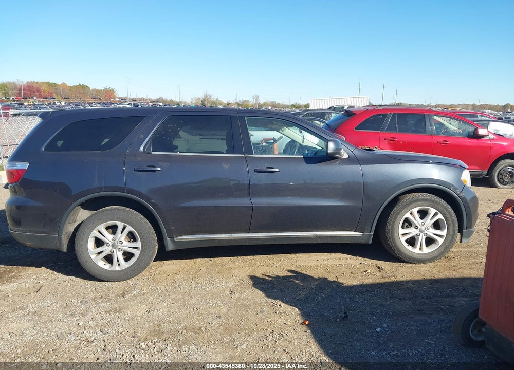 2013 DODGE DURANGO SXT VIN: 1C4RDJAG3DC686083