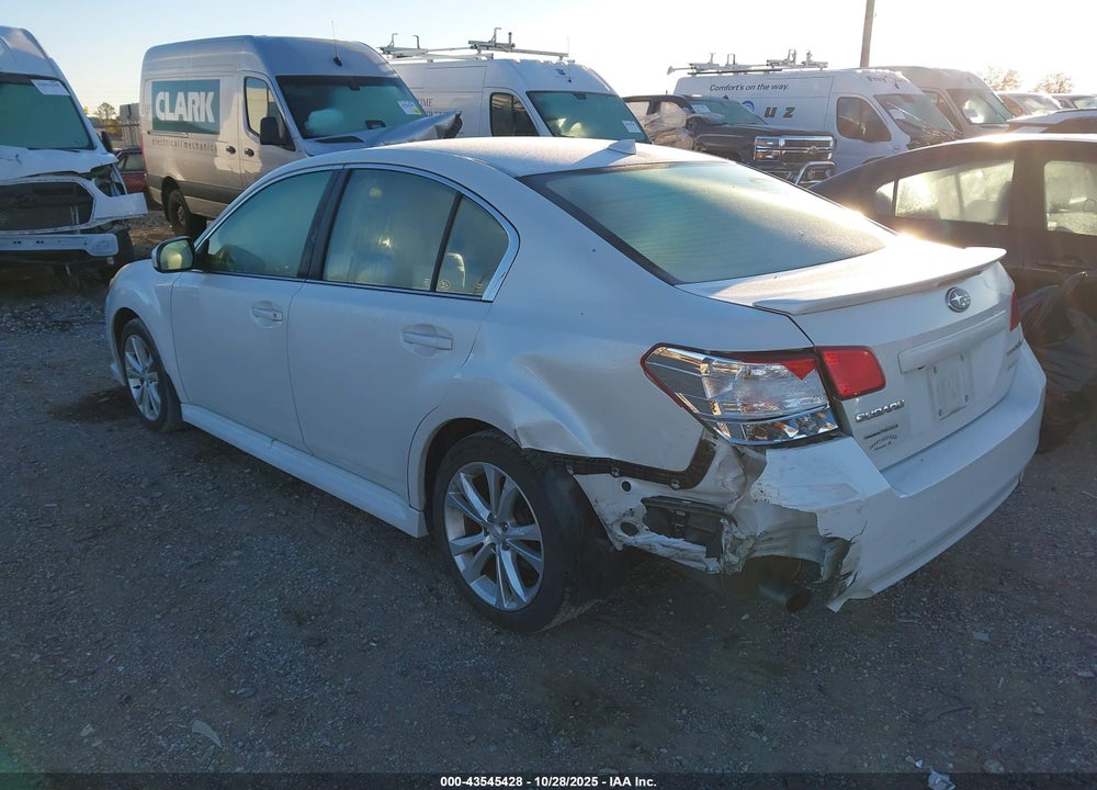 2014 SUBARU LEGACY VIN: 4S3BMBL62E3031426