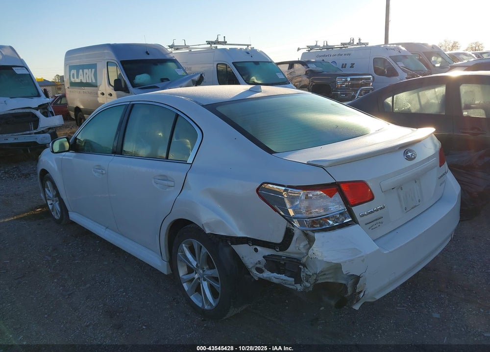 2014 SUBARU LEGACY VIN: 4S3BMBL62E3031426