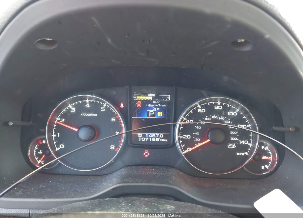2014 SUBARU LEGACY VIN: 4S3BMBL62E3031426