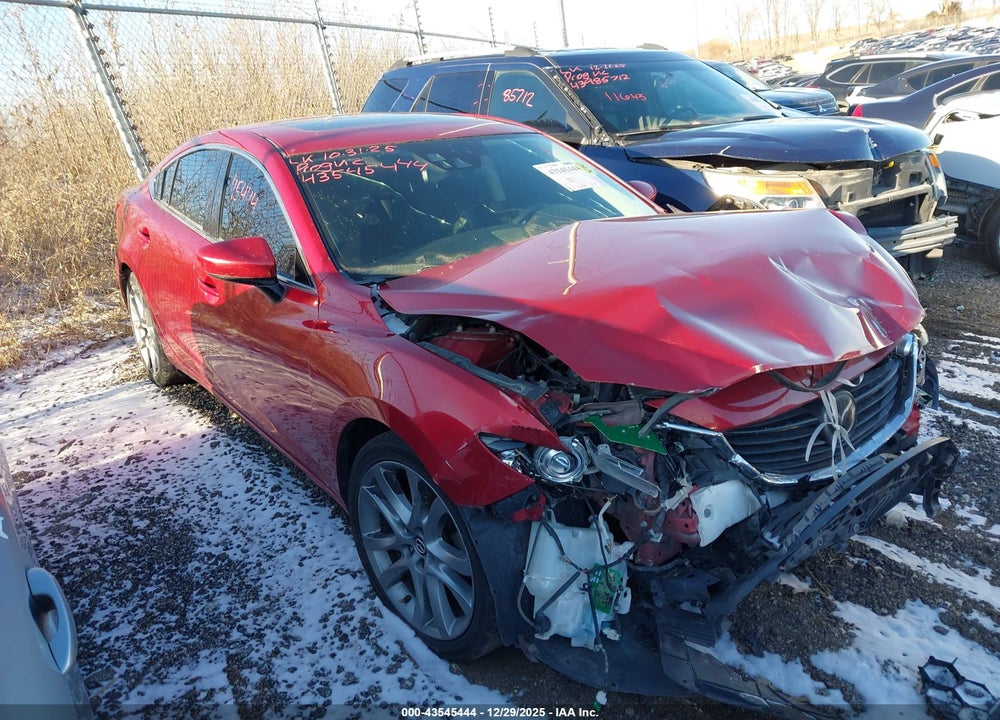 2015 MAZDA 6 VIN: JM1GJ1W56F1179376