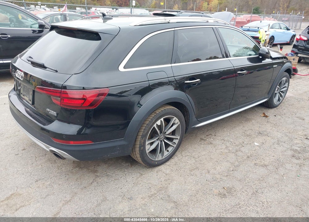 2018 AUDI A4 ALLROAD 2.0T PREMIUM/2.0T TECH PREMIUM VIN: WA18NAF43JA062499