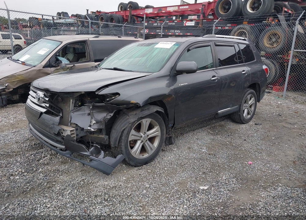 2012 TOYOTA HIGHLANDER LIMITED V6 VIN: 5TDYK3EH9CS066254