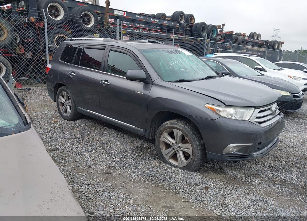 2012 TOYOTA HIGHLANDER LIMITED V6 VIN: 5TDYK3EH9CS066254