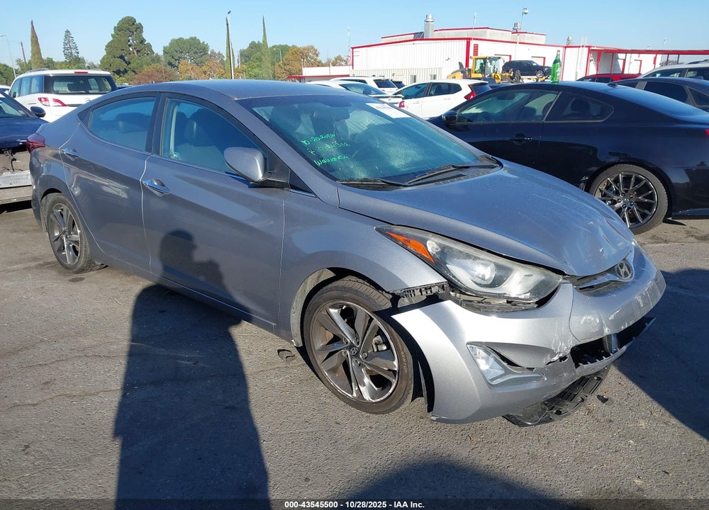 2014 HYUNDAI ELANTRA LIMITED VIN: KMHDH4AE2EU102147