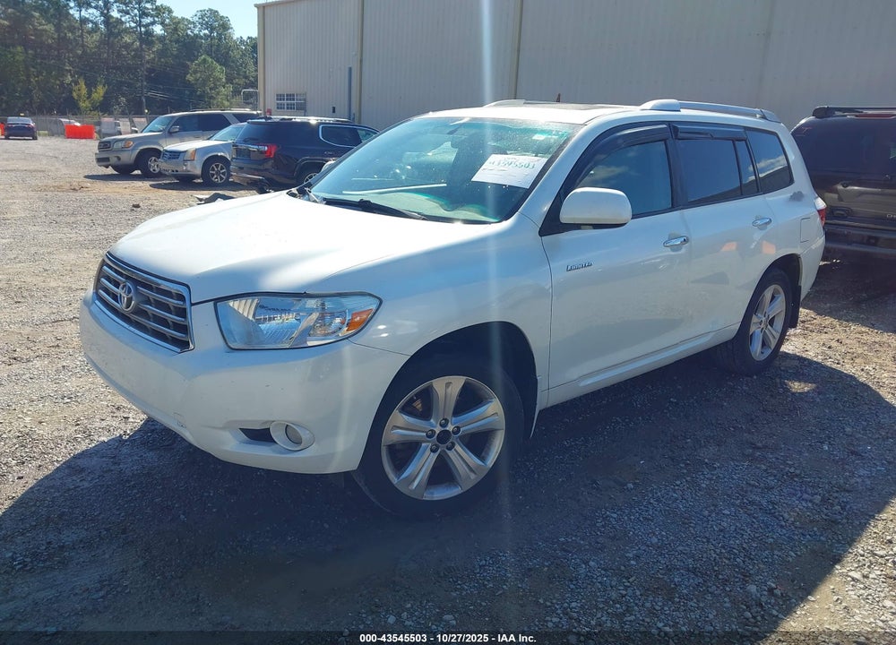 2008 TOYOTA HIGHLANDER LIMITED VIN: JTEDS42A682016854