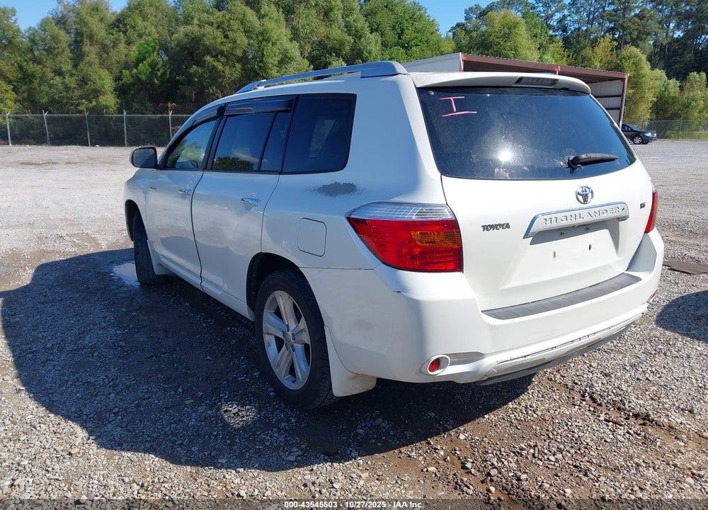 2008 TOYOTA HIGHLANDER LIMITED VIN: JTEDS42A682016854