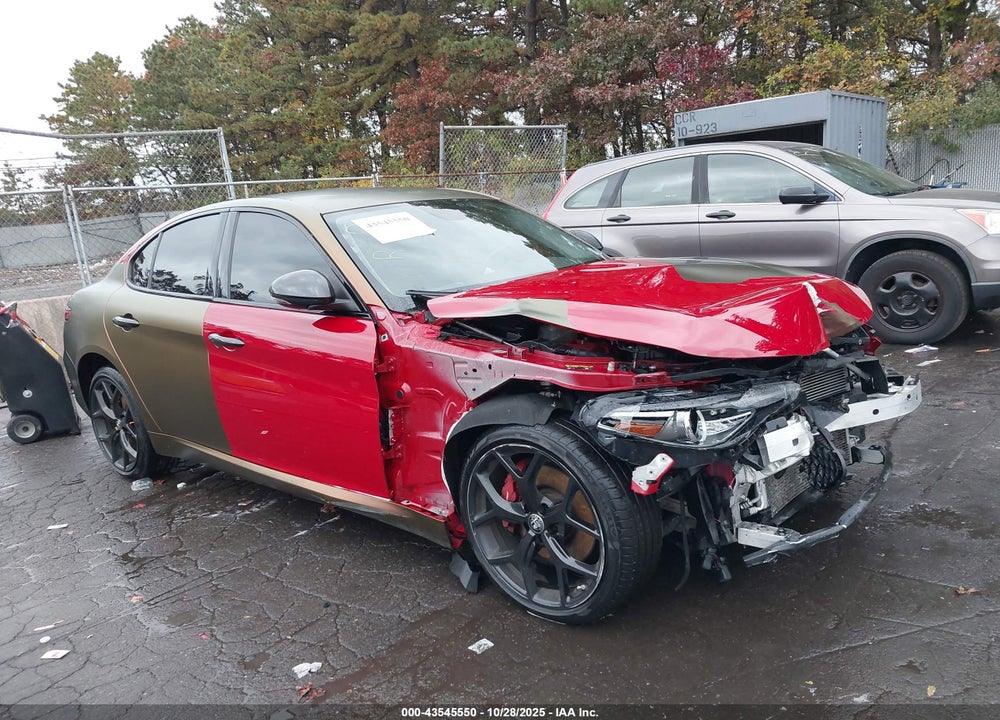 2019 ALFA ROMEO GIULIA AWD VIN: ZARFANAN4K7614029