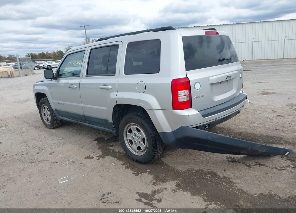 2012 JEEP PATRIOT SPORT VIN: 1C4NJRBB8CD515055