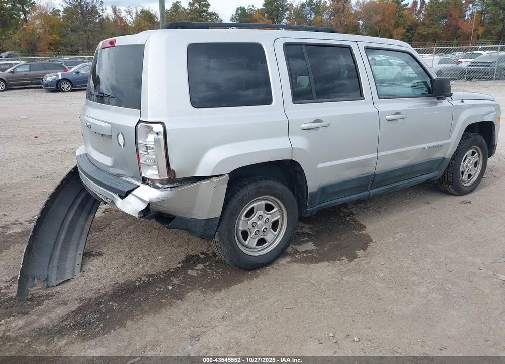 2012 JEEP PATRIOT SPORT VIN: 1C4NJRBB8CD515055