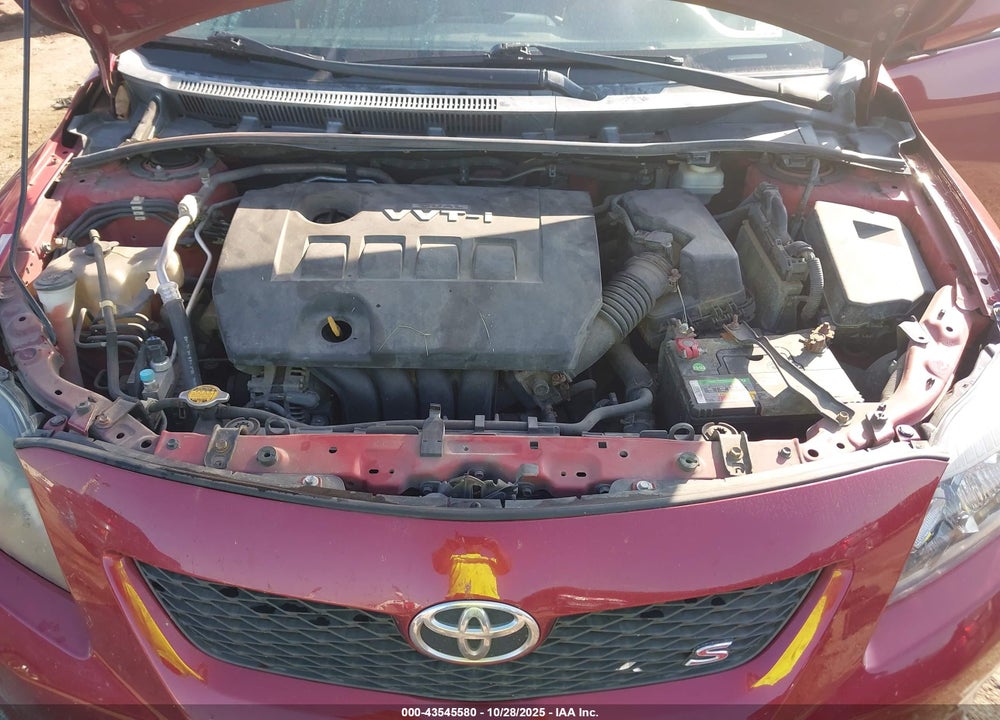 2010 TOYOTA COROLLA VIN: 1NXBU4EE9AZ205444