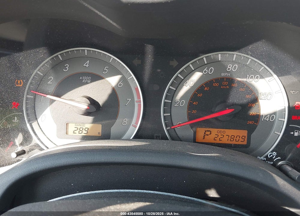 2010 TOYOTA COROLLA VIN: 1NXBU4EE9AZ205444