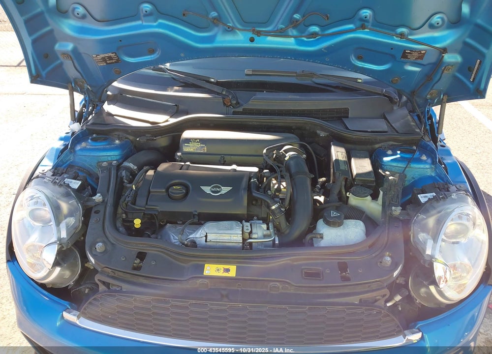 2012 MINI COOPER S VIN: WMWSV3C53CTY17286