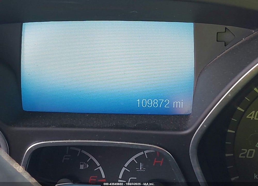 2014 FORD FOCUS TITANIUM VIN: 1FADP3N29EL412633