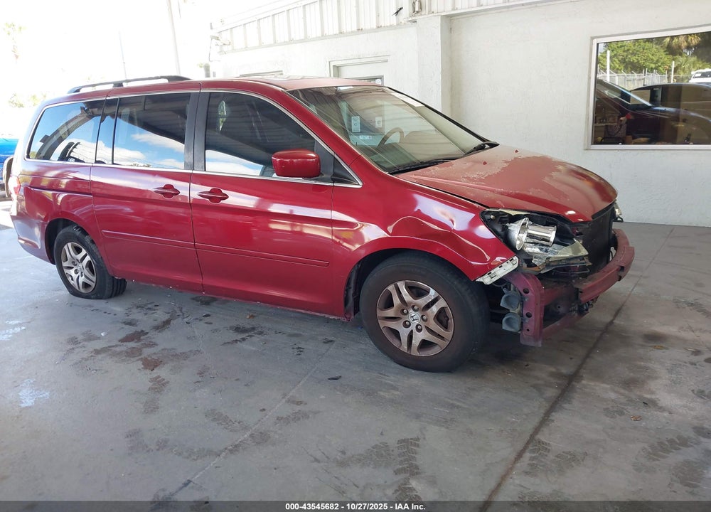 2005 HONDA ODYSSEY EX-L VIN: 5FNRL38785B088435