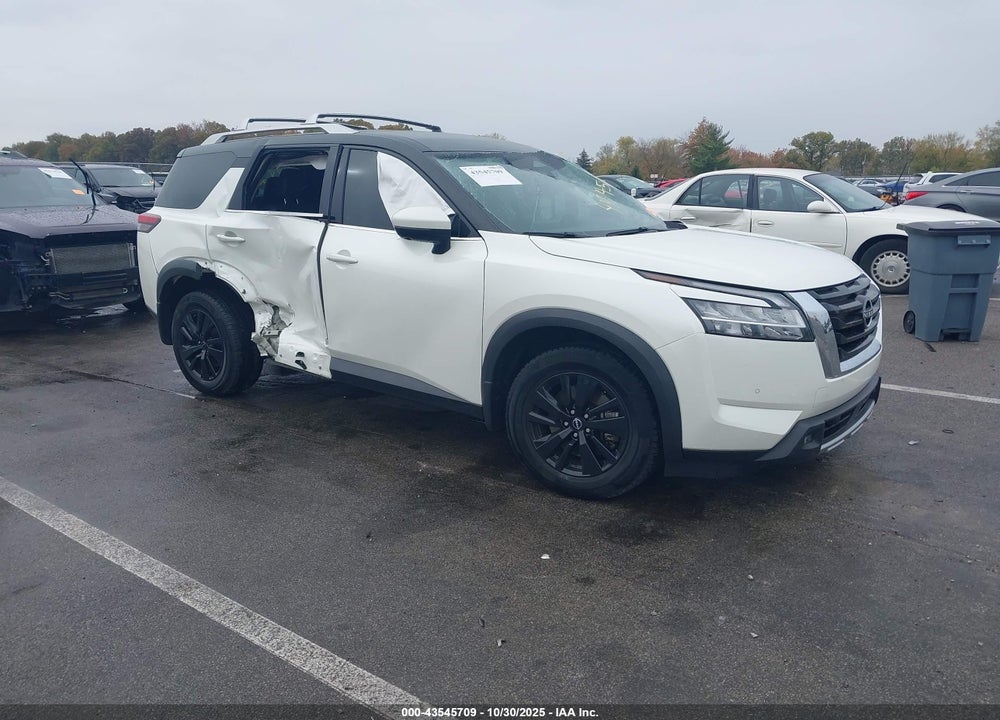 2022 NISSAN PATHFINDER SL 4WD VIN: 5N1DR3CC9NC259764